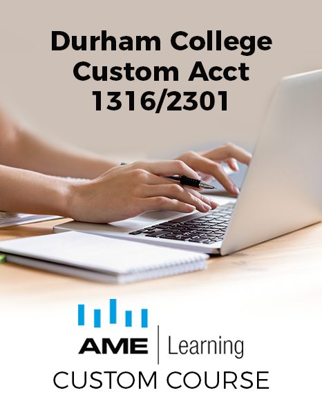 Durham College Custom Acct 1316/2301 – Online Access Code