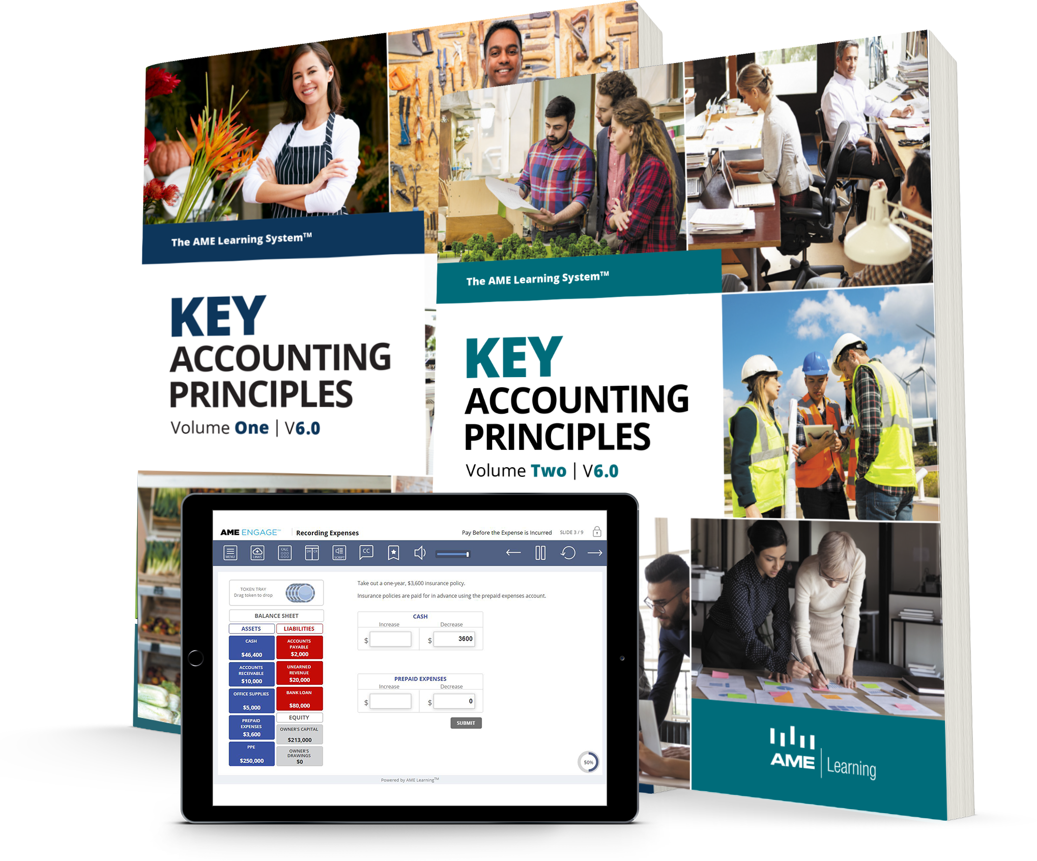 AME-KAP1 and 2-Products-books-tablet Canadian Hospitality Accounting