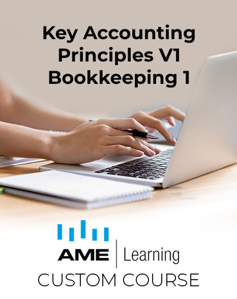 Key Accounting Principles V1 Bookkeeping 1  - Online Access Code