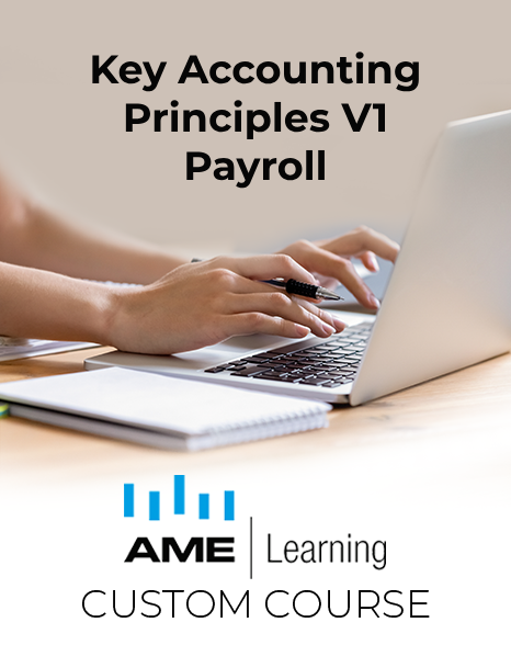 Key Accounting Principles V1 Payroll  - Online Access Code